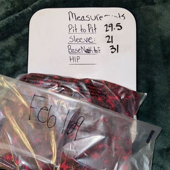 Plus Size 4X Floral Print Catherine's Blouse 3/4 Bell Sleeve Multicolor - Picture 6 of 6